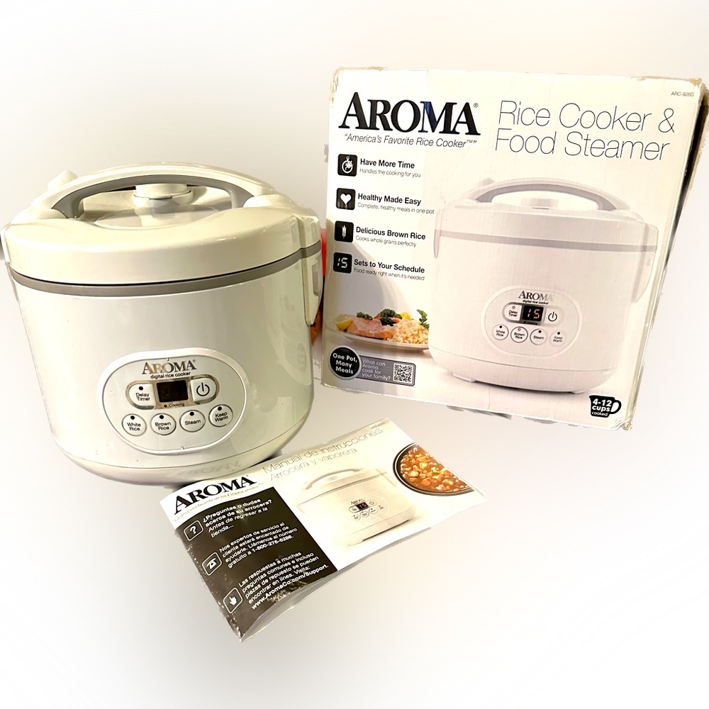 AROMA 6 cup Rice Cooker Food Steamer white kitchen appliance Replacement parts